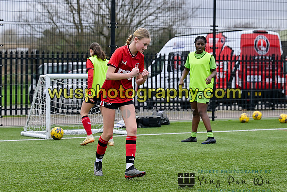 20240217-144434 Charlton Athletic Academy Girls U14 v Kings Hill FC Girls U15