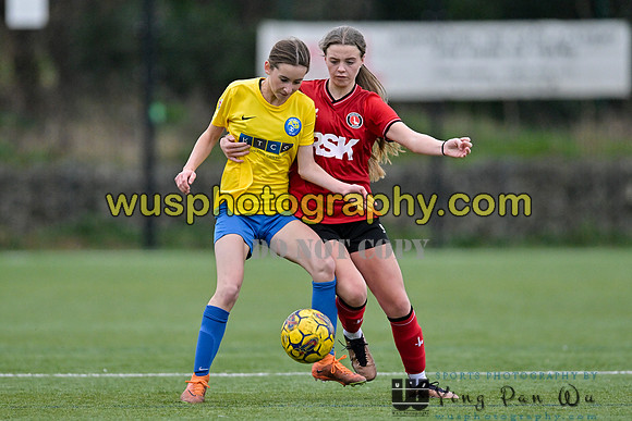 20240217-162906 Charlton Athletic Academy Girls U14 v Kings Hill FC Girls U15