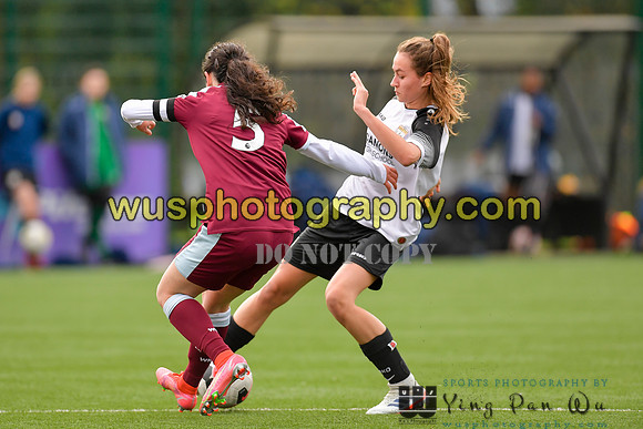 20211211-114153 West Ham United Academy Girls U16 v London Bees Academy U16