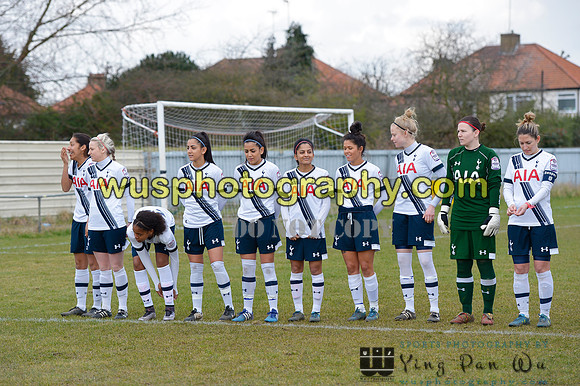 20160306-140546-2 Tottenham Hotspur Ladies FC v Brighton & Hove Albion Women's FC