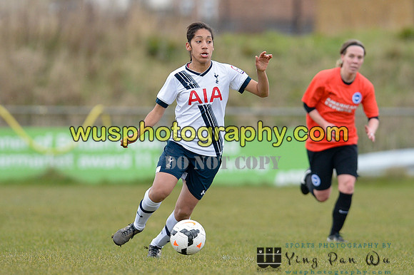 20160306-142020-3 Tottenham Hotspur Ladies FC v Brighton & Hove Albion Women's FC