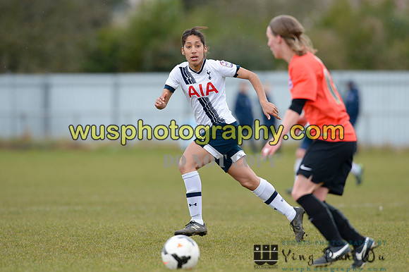 20160306-141859-3 Tottenham Hotspur Ladies FC v Brighton & Hove Albion Women's FC