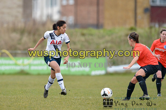 20160306-142021 Tottenham Hotspur Ladies FC v Brighton & Hove Albion Women's FC
