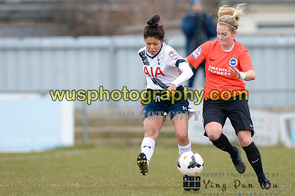 20160306-141528-2 Tottenham Hotspur Ladies FC v Brighton & Hove Albion Women's FC