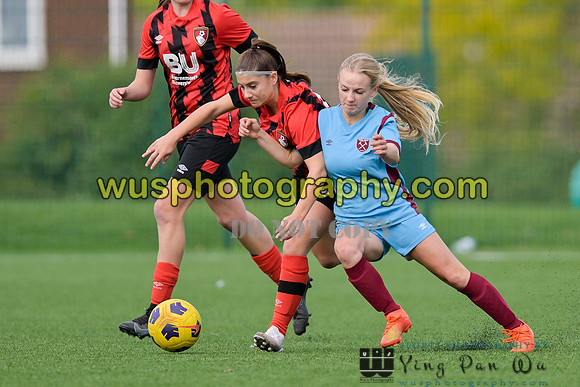 20221022-141613A West Ham United Performance Girls U16 v AFC Bournemouth Girls U16