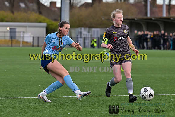 20250316-153121A Cray Wanderers Youth FC Girls U15 v Hashtag United Girls U15