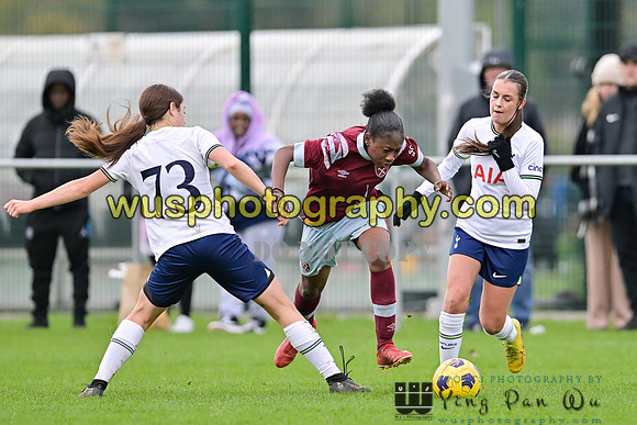 20221119-113511B Tottenham Hotspur Women FC Academy U15 v West Ham United Academy Girls U15