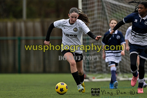 20250222-104333 Millwall Lionesses U12 v New Level Soccer Girls U12