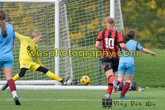 20221022-141639A West Ham United Performance Girls U16 v AFC Bournemouth Girls U16