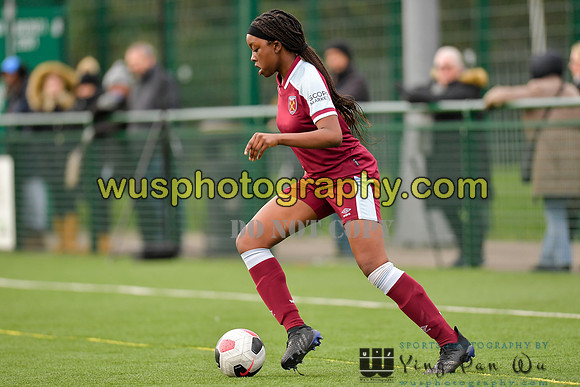20211211-113905E West Ham United Academy Girls U16 v London Bees Academy U16