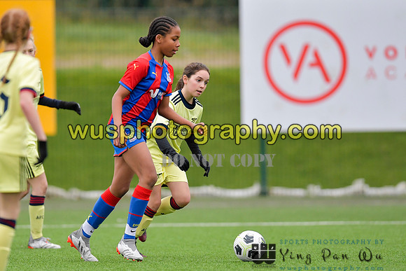 20220122-142946 Crystal Palace FC Girls U12 v Arsenal FC Girls U12