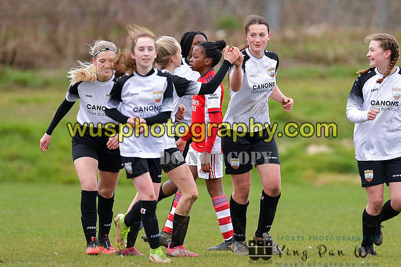 20220305-134416 London Bees Academy U14 v Arsenal FC Girls U13