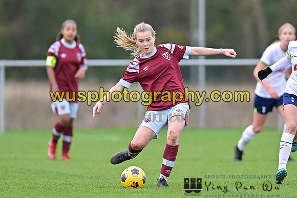 20221119-113812D Tottenham Hotspur Women FC Academy U15 v West Ham United Academy Girls U15
