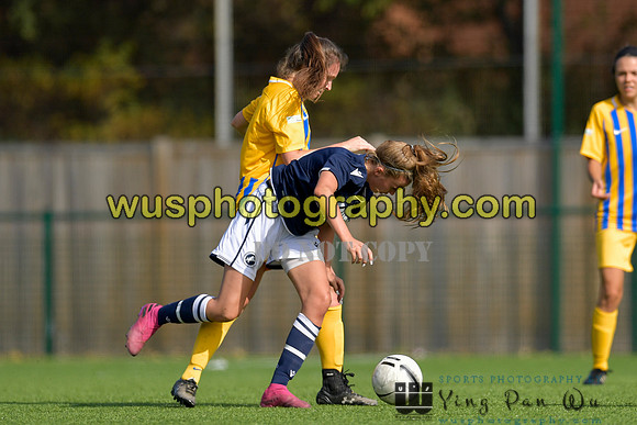 20200920-143403B Millwall Lionesses v New London Lionesses