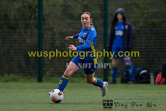 20230326-124730A Crystal Palace FC Girls U16 v AFC Wimbledon Girls U16
