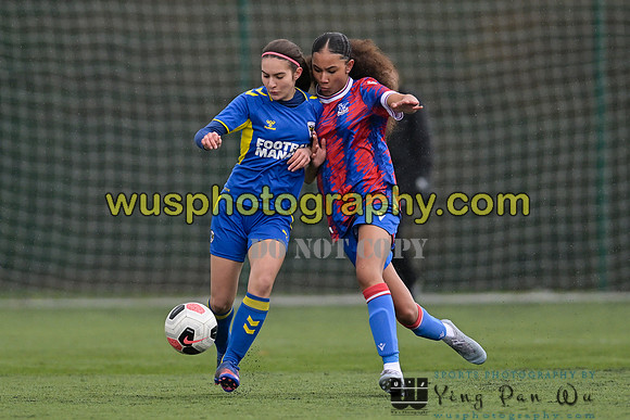 20230326-124121B Crystal Palace FC Girls U16 v AFC Wimbledon Girls U16