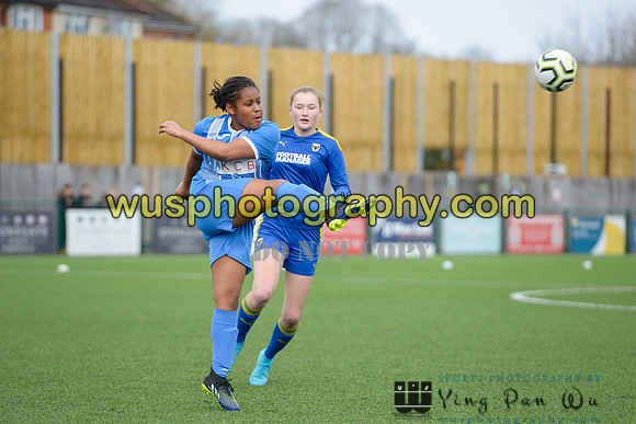 20210313-134837 AFC Wimbledon Girls U13 Yellow v R and R FC Girls U13