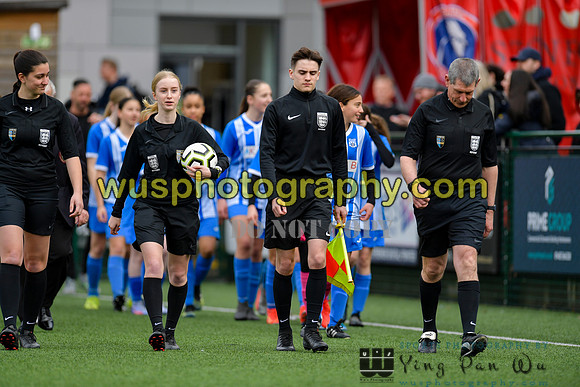 20220313-133752 AFC Wimbledon Girls U13 Yellow v R and R FC Girls U13