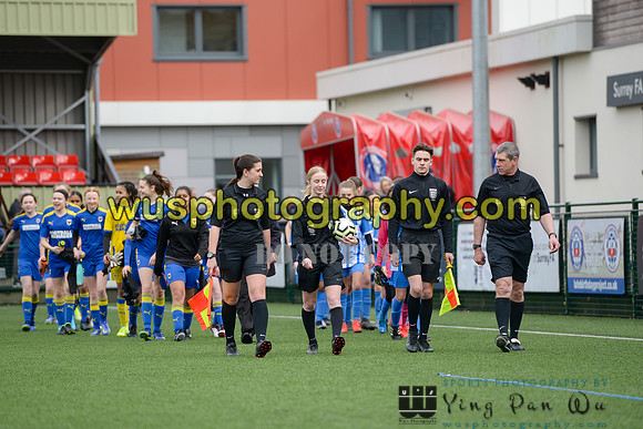 20210313-133757 AFC Wimbledon Girls U13 Yellow v R and R FC Girls U13