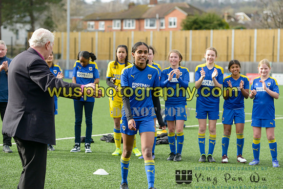 20210313-151128 AFC Wimbledon Girls U13 Yellow v R and R FC Girls U13