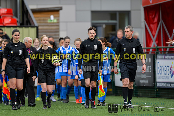 20220313-133747 AFC Wimbledon Girls U13 Yellow v R and R FC Girls U13