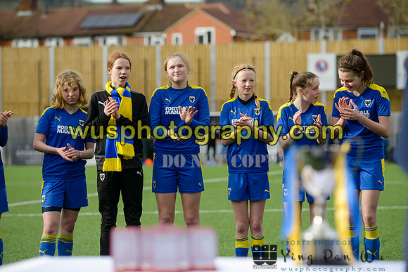 20210313-151208 AFC Wimbledon Girls U13 Yellow v R and R FC Girls U13