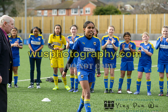 20210313-151129 AFC Wimbledon Girls U13 Yellow v R and R FC Girls U13
