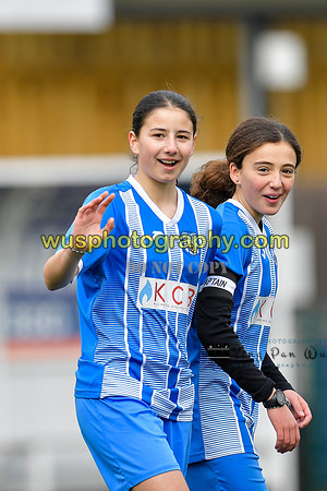 20220313-133301 AFC Wimbledon Girls U13 Yellow v R and R FC Girls U13