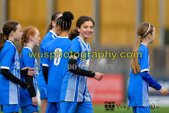 20220313-133310 AFC Wimbledon Girls U13 Yellow v R and R FC Girls U13