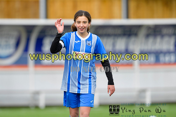 20220313-133259 AFC Wimbledon Girls U13 Yellow v R and R FC Girls U13