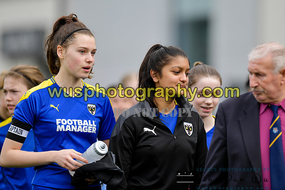 20220313-133811 AFC Wimbledon Girls U13 Yellow v R and R FC Girls U13