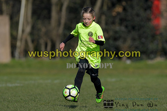 20180224-112253A Tottenham Hotspur Girls U10 v Gidea Park Rangers FC Girls U10