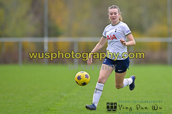 20221119-112436A Tottenham Hotspur Women FC Academy U15 v West Ham United Academy Girls U15