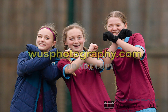 20220115-144621 West Ham United Performance Girls U16 v London City Lionesses U16
