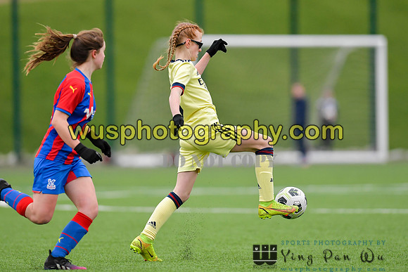20220122-143330 Crystal Palace FC Girls U12 v Arsenal FC Girls U12