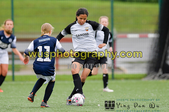 20201031-144740 London Bees Academy U14 v Millwall Lionesses Girls U14