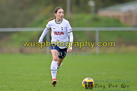 20221119-100235 Tottenham Hotspur Women FC Academy U15 v West Ham United Academy Girls U15