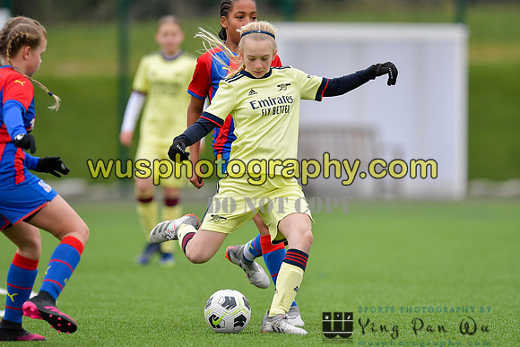 20220122-143008B Crystal Palace FC Girls U12 v Arsenal FC Girls U12