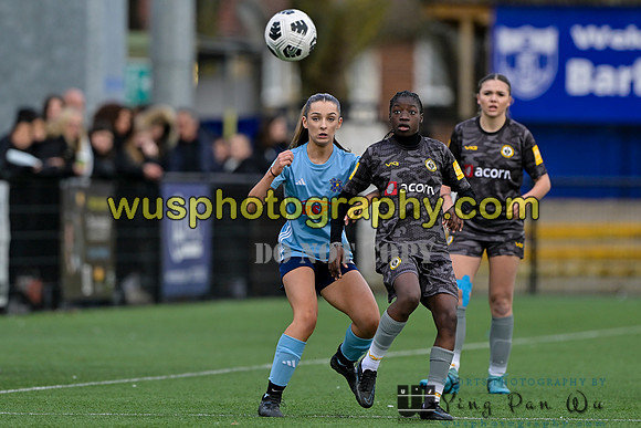 20250316-153114 Cray Wanderers Youth FC Girls U15 v Hashtag United Girls U15