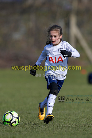 20180224-105826E Tottenham Hotspur Girls U10 v Gidea Park Rangers FC Girls U10
