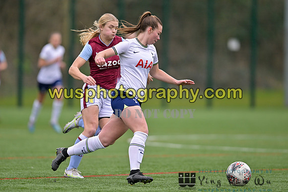 20230301-140939A Tottenham Hotspur Women FC WSL Academy U21 v Aston Villa Women FC WSL Academy U21