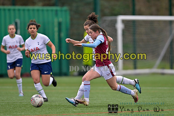 20230301-141158 Tottenham Hotspur Women FC WSL Academy U21 v Aston Villa Women FC WSL Academy U21