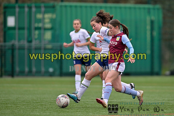 20230301-141158A Tottenham Hotspur Women FC WSL Academy U21 v Aston Villa Women FC WSL Academy U21