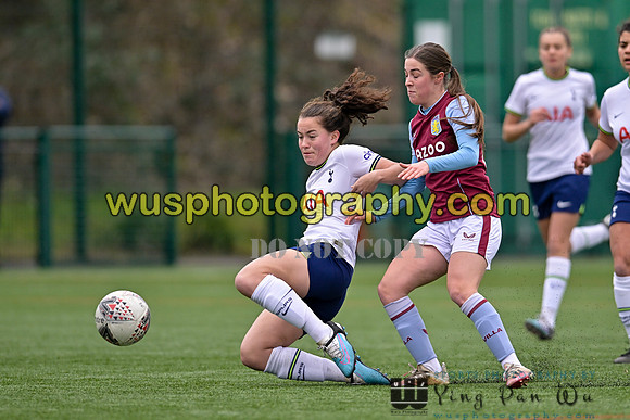 20230301-141158H Tottenham Hotspur Women FC WSL Academy U21 v Aston Villa Women FC WSL Academy U21