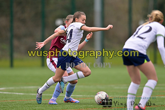20230301-141251A Tottenham Hotspur Women FC WSL Academy U21 v Aston Villa Women FC WSL Academy U21