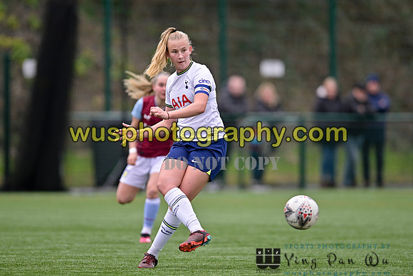 20230301-141331B Tottenham Hotspur Women FC WSL Academy U21 v Aston Villa Women FC WSL Academy U21