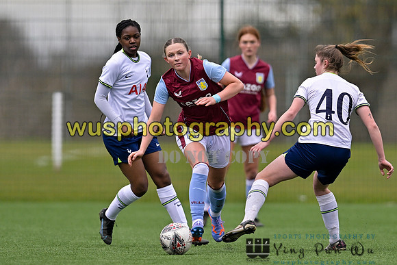 20230301-141435B Tottenham Hotspur Women FC WSL Academy U21 v Aston Villa Women FC WSL Academy U21