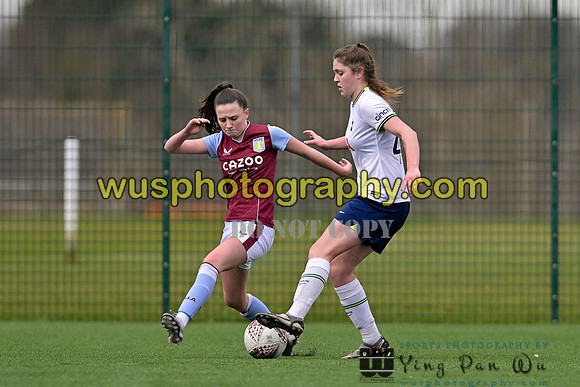 20230301-141654A Tottenham Hotspur Women FC WSL Academy U21 v Aston Villa Women FC WSL Academy U21
