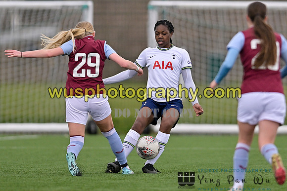 20230301-142546D Tottenham Hotspur Women FC WSL Academy U21 v Aston Villa Women FC WSL Academy U21