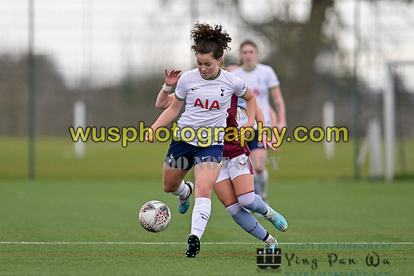 20230301-142700 Tottenham Hotspur Women FC WSL Academy U21 v Aston Villa Women FC WSL Academy U21